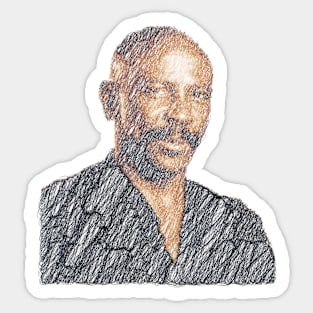 Louis Gossett Jr Sticker